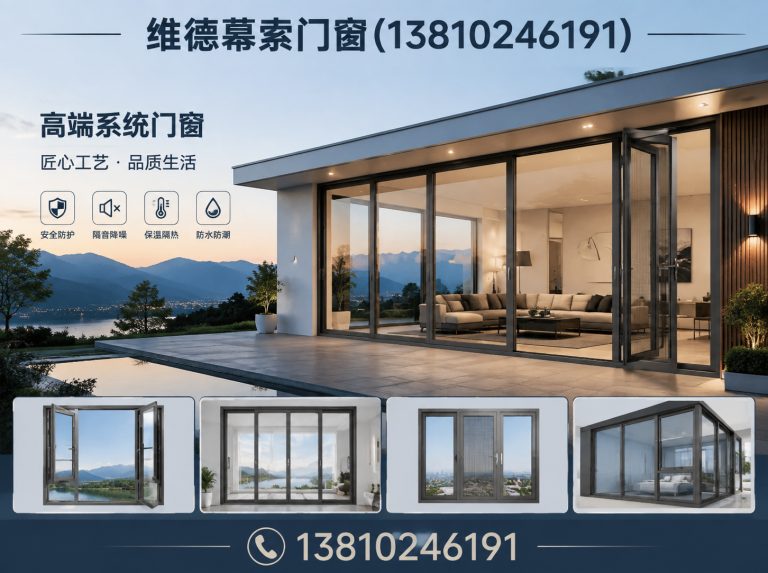 津南区维德幕索门窗展示图